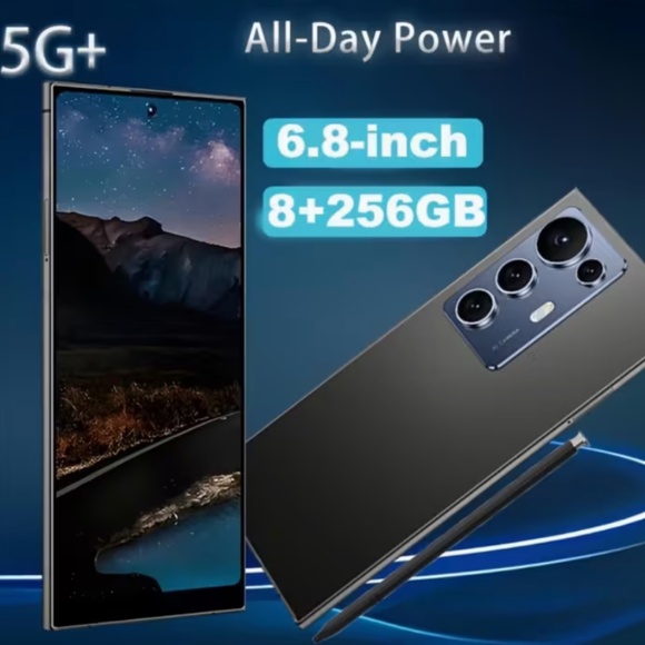 P963 Ultra 5G Android Smartphone Unlocked Version Dual Sim 8GB+256GB 6.8inch - Picture 1 of 5